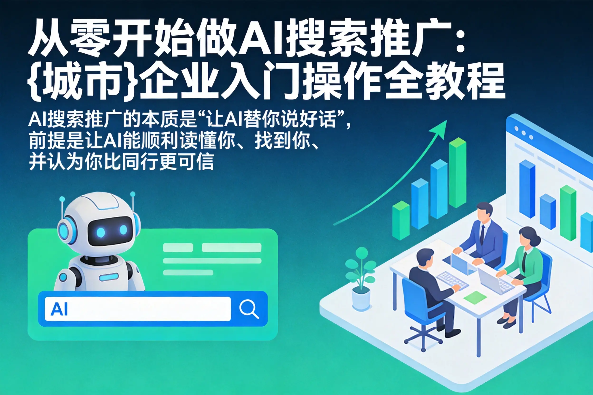 从零开始做AI搜索推广:咸宁企业入门操作全教程