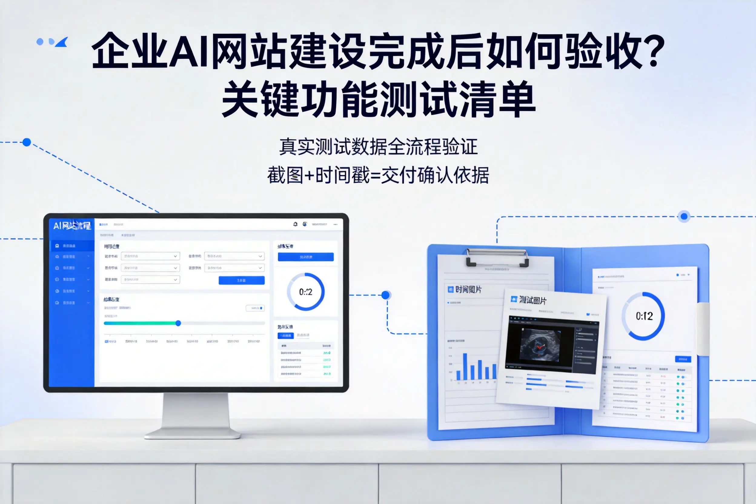 咸宁企业AI网站建设完成后如何验收?关键功能测试清单