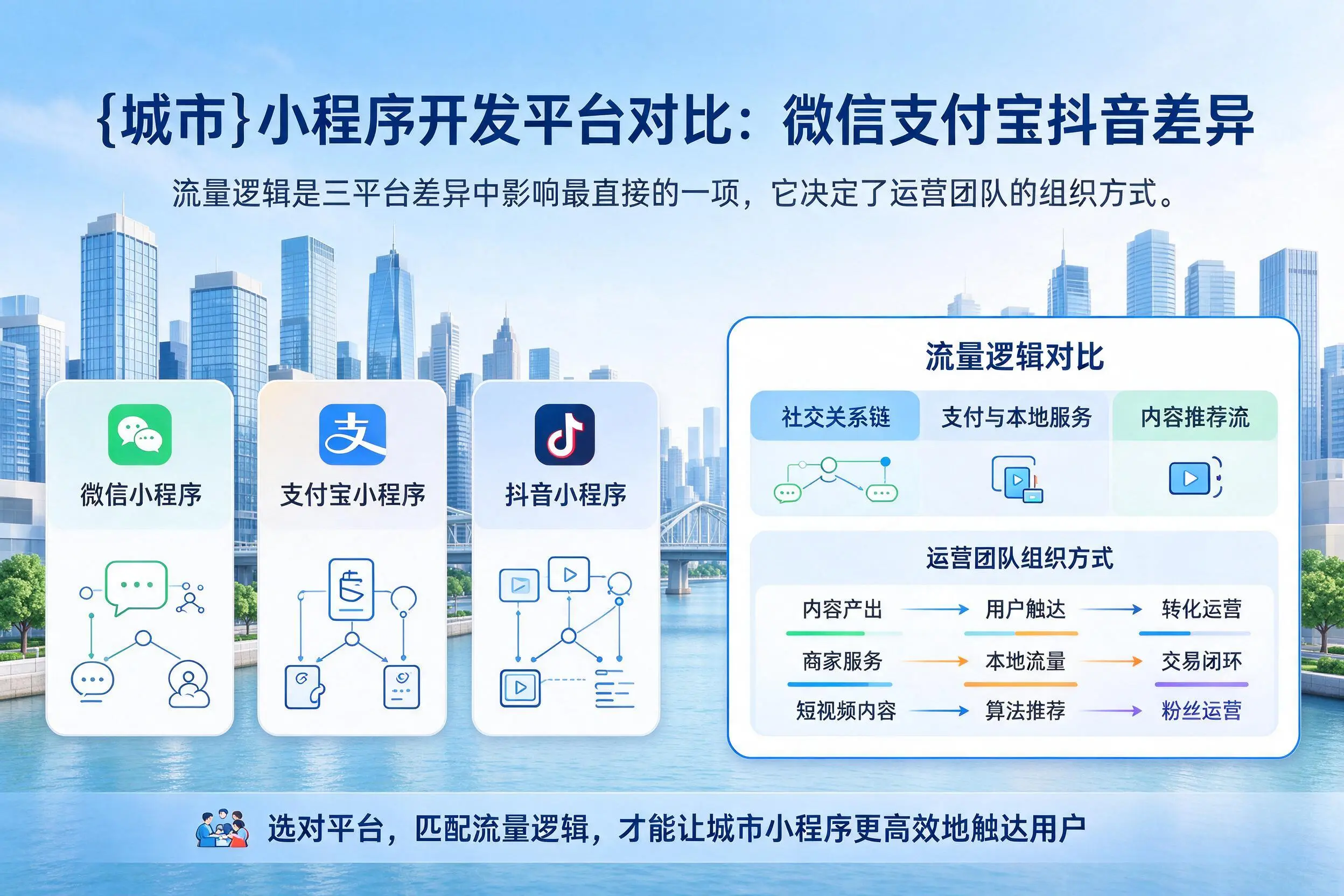 咸宁小程序开发平台对比：微信支付宝抖音差异