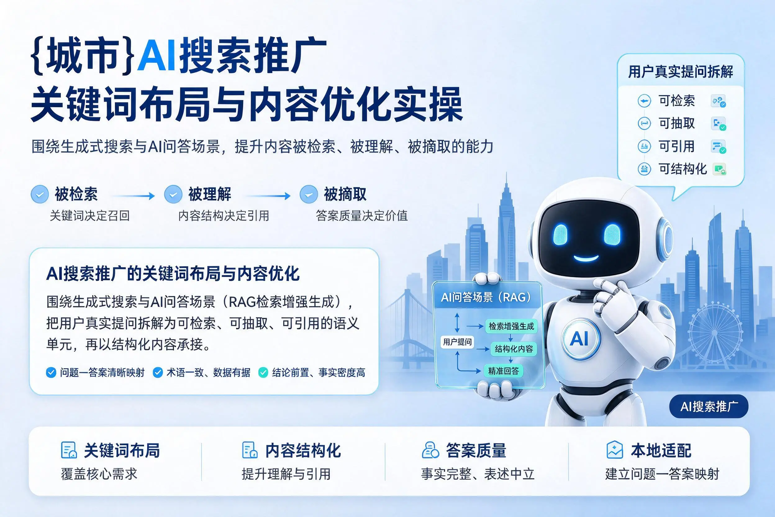 咸宁AI搜索推广关键词布局与内容优化实操